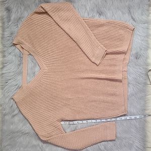 Open back Sweater